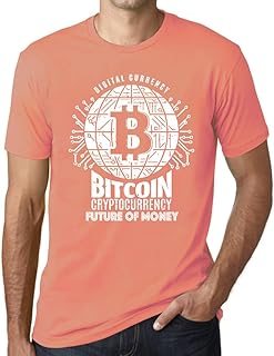 Uomo Maglietta Bitcoin Futuro del Denaro HODL BTC Crypto – Bitcoin Future of Money HODL BTC Crypto – T-Shirt Stampa Grafica Divertente Vintage Idea Regalo Originale alla Moda