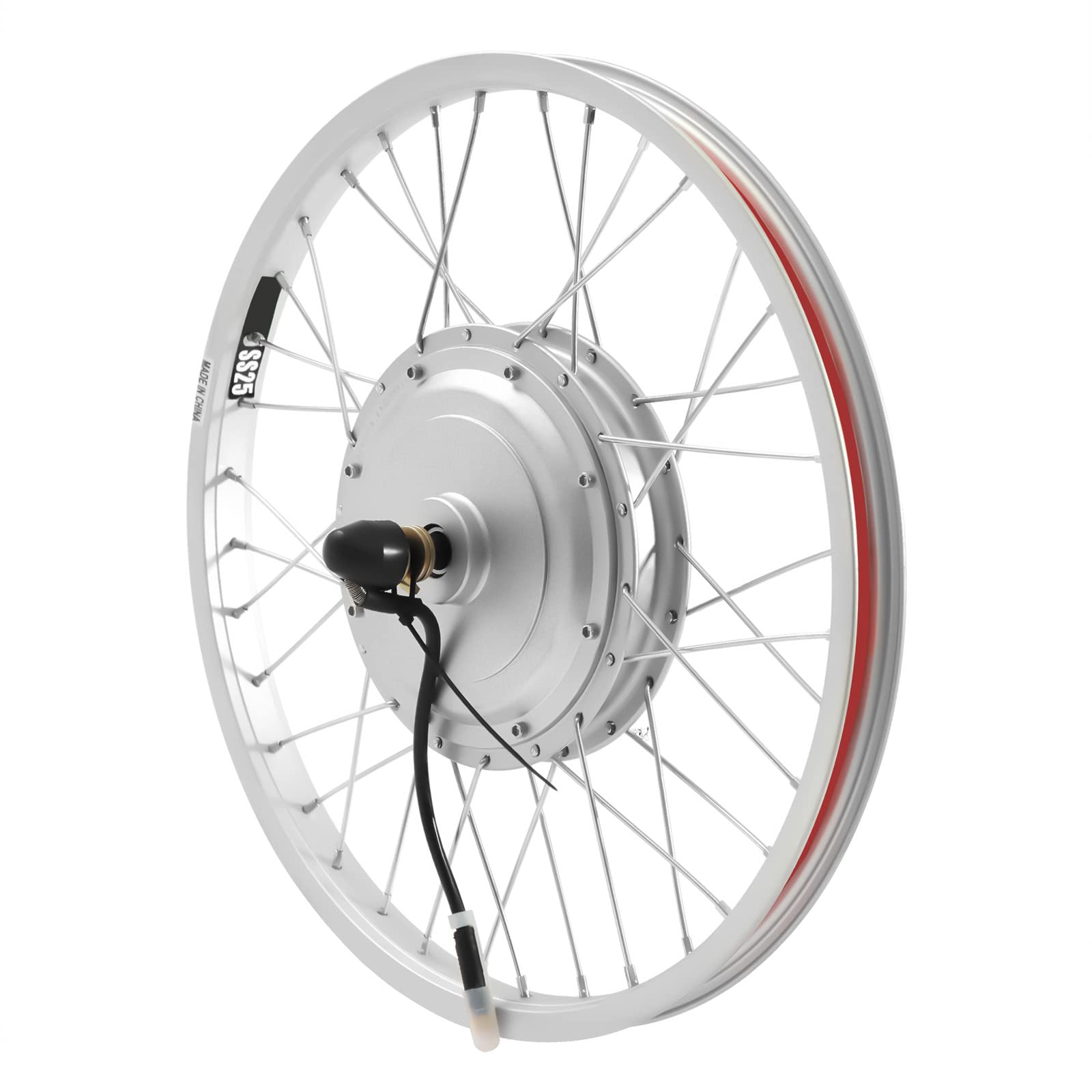 36V 750W 20 Zoll E-Bike Vorderrad Umbausatz Conversion Motor Kit(außer Batterie)