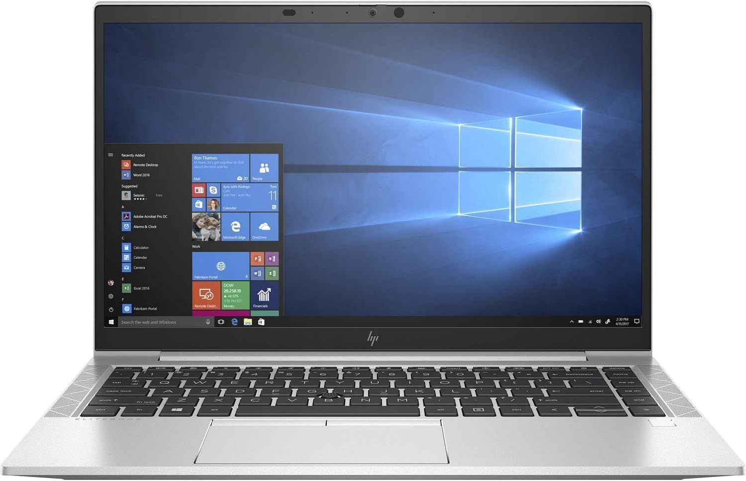 HP EliteBook 840 G7 14-inch - Full HD - 1920 x 1080 - Core i5-10310U Quad-core (4 Core) 1.70 GHz - 8 GB RAM - 256 GB SSD - Intel UHD Graphics Premium - English, French Keyboard (Renewed)