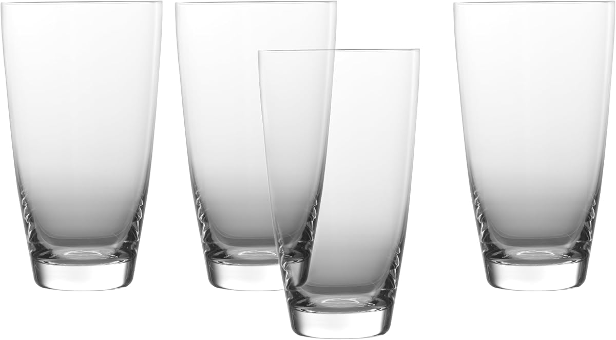 Schott Zwiesel Era Crystal Glass, 23 Oz. Higball (Set of 4), Clear