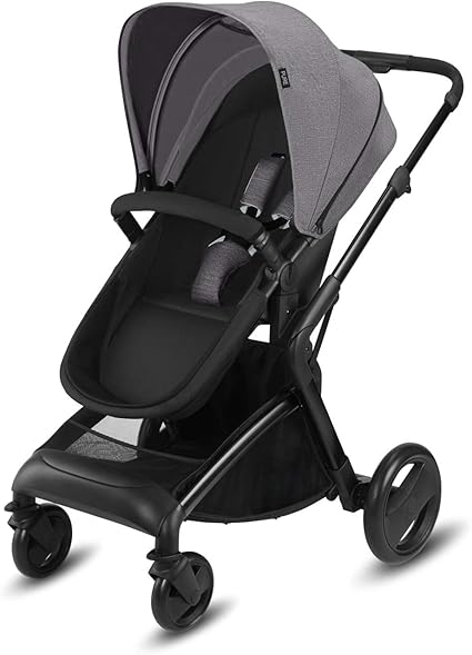 Cbx Poussette Combinee Bimisi Pure Avec Siege Confort Reversible Et Nacelle Pliable Pour Les Nouveau Nes Habillage Pluie Inclus Des La Naissance Jusqu A 15 Kg Comfy Grey Amazon Fr Bebe Et Puericulture
