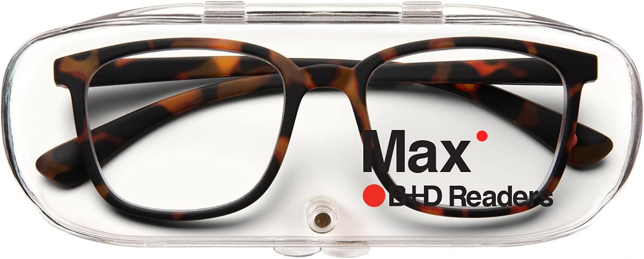 B + D Reading glasses - Brand Max Readers - Material frame and temple: PC - Temples with flex Unisex