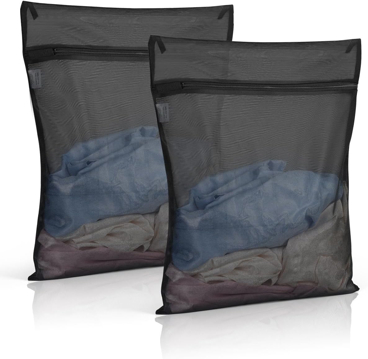 OTraki 2 Pack Mesh Laundry Bags 16X20 inch Durable Laundry Garment Bag