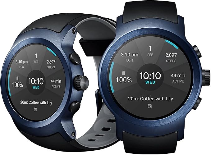 LG Watch Sport W281 4GB ROM 1.38-inches Smart Watch Factory Unlocked -  International Stock (Dark Blue) : Amazon.co.uk: Electronics \u0026 Photo