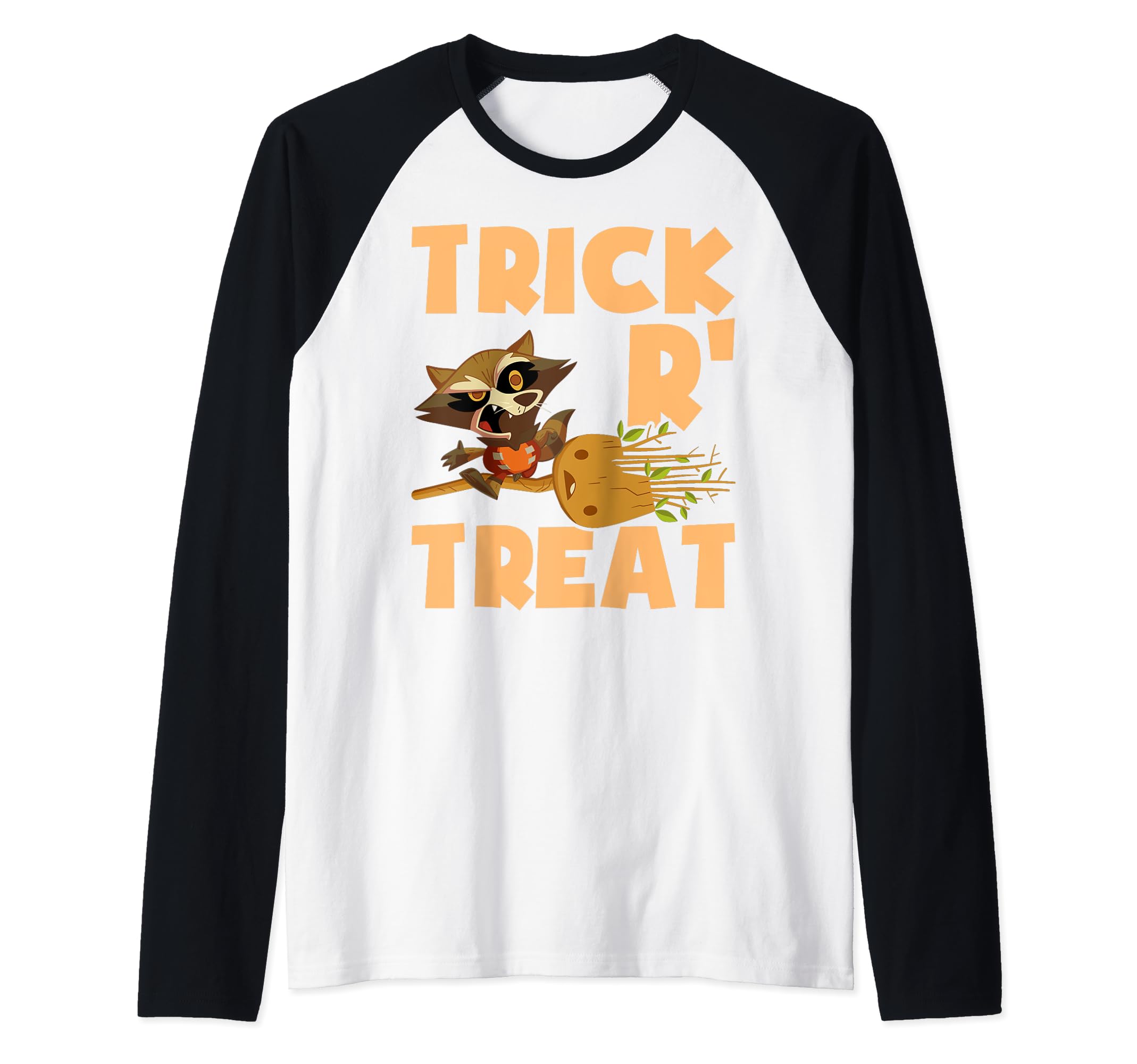 Marvel Rocket et Groot t-shirt raglan pour vos soirées déguisées d'octobre - 2
