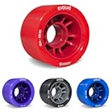 Skates - Evolve Roller Derby Skates - Indoor Rollerskate Wheels - 88A, 92A, 95A, 98A - Red, Black, Blue, Purple