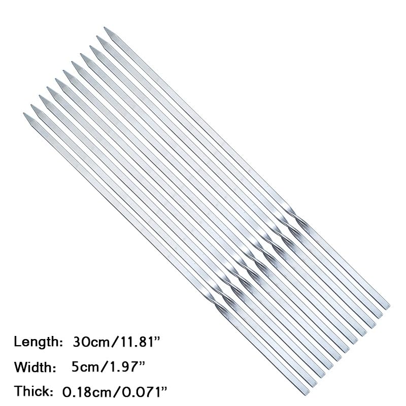 Szpikulce do kebaba, 30 cm/11(6pcs)