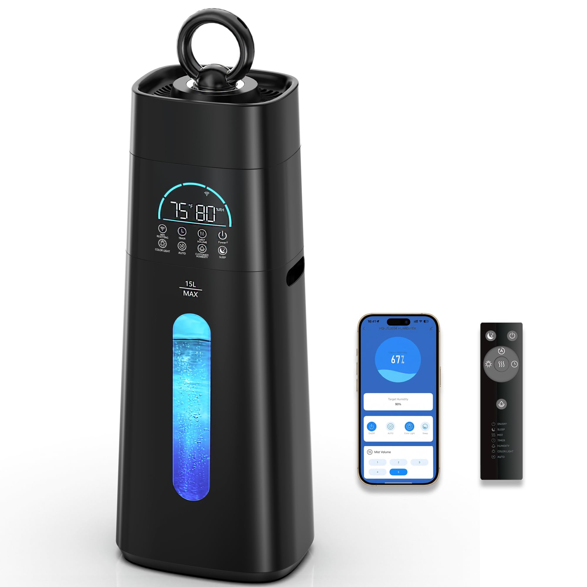 View 1 of LRAZU 15L Cool Mist Humidifier