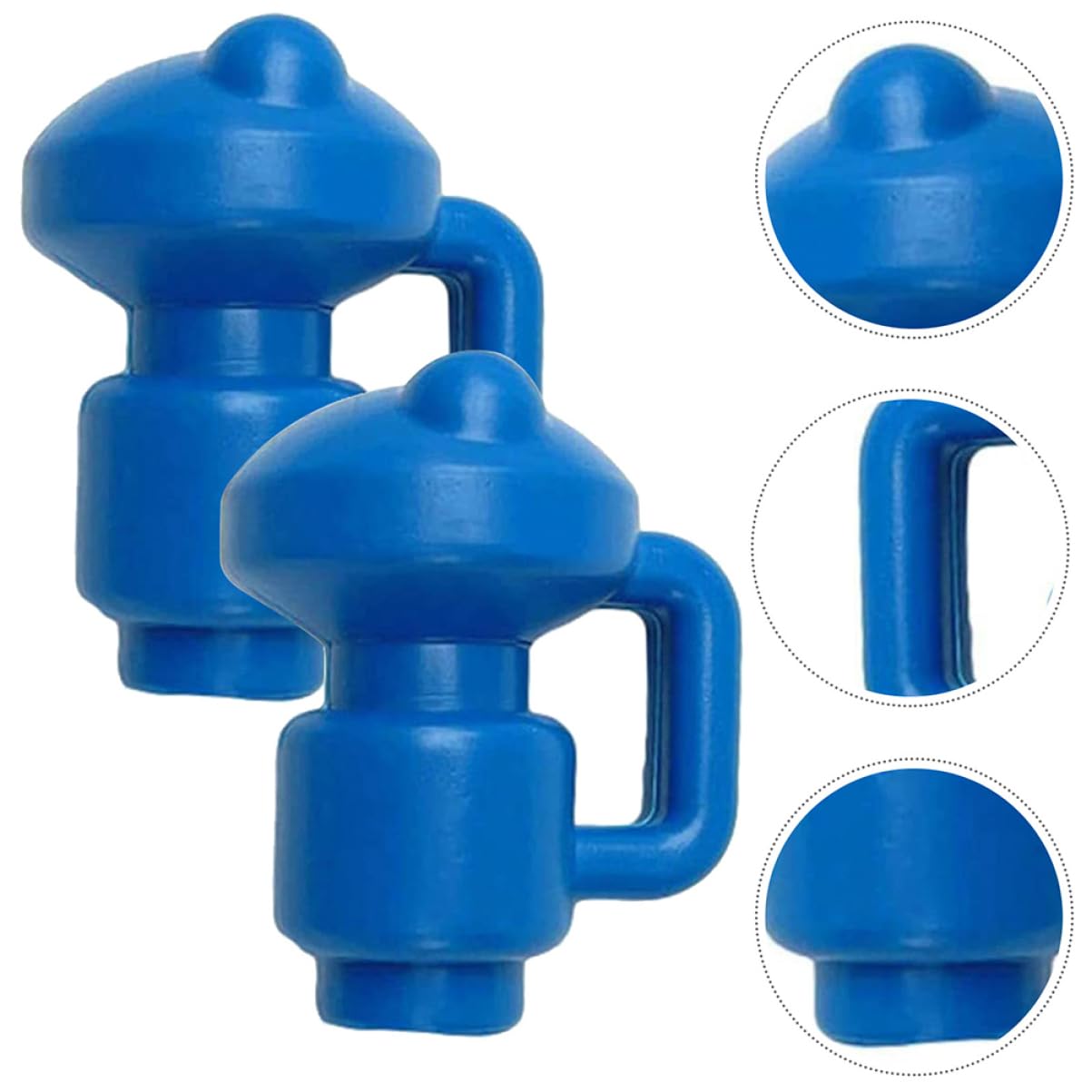 BRIGHTFUFU Trampoline Enclosure Pole Caps 13pcs Trampoline Parts Secure Trampoline Net Attachment