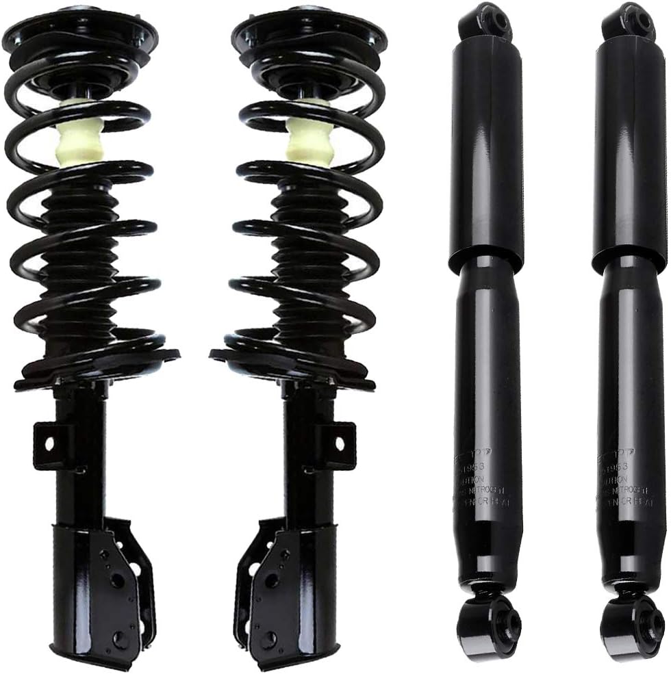 ECCPP Complete Struts Assembly Front Struts Rear Shock Absorber Fit for 2010-2016 for Chevrolet Equinox, 2010-2016 for GMC Terrain Set of 4