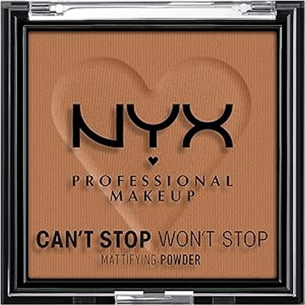 NYX PROFESSIONAL MAKEUP Can’t Stop Won’t Stop Mattifying Pressed Powder – Mocha