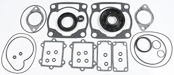 Arctic Cat Full Engine Gasket Set 600cc ZR 600, EFI 2001-2002 Snowmobile Liquid Cooled 2 Cylinder PWC 123-10013