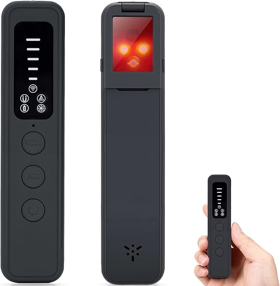 Mcbazel Détecteur d'Espionnage 6-en-1 et Scanner de Signaux