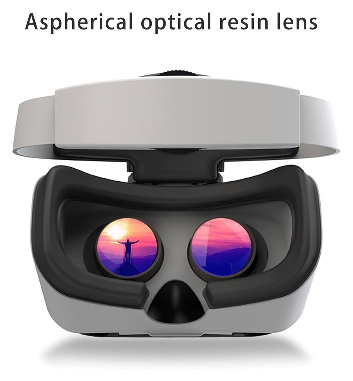 Gafas de Realidad Virtual for Smartphones, Lentes asféricas HD (teléfonos de 4,7 a 6 Pulgadas), Enfoque y Distancia Ocular Ajustables, Lentes antihalo y Diadema Ajustable.