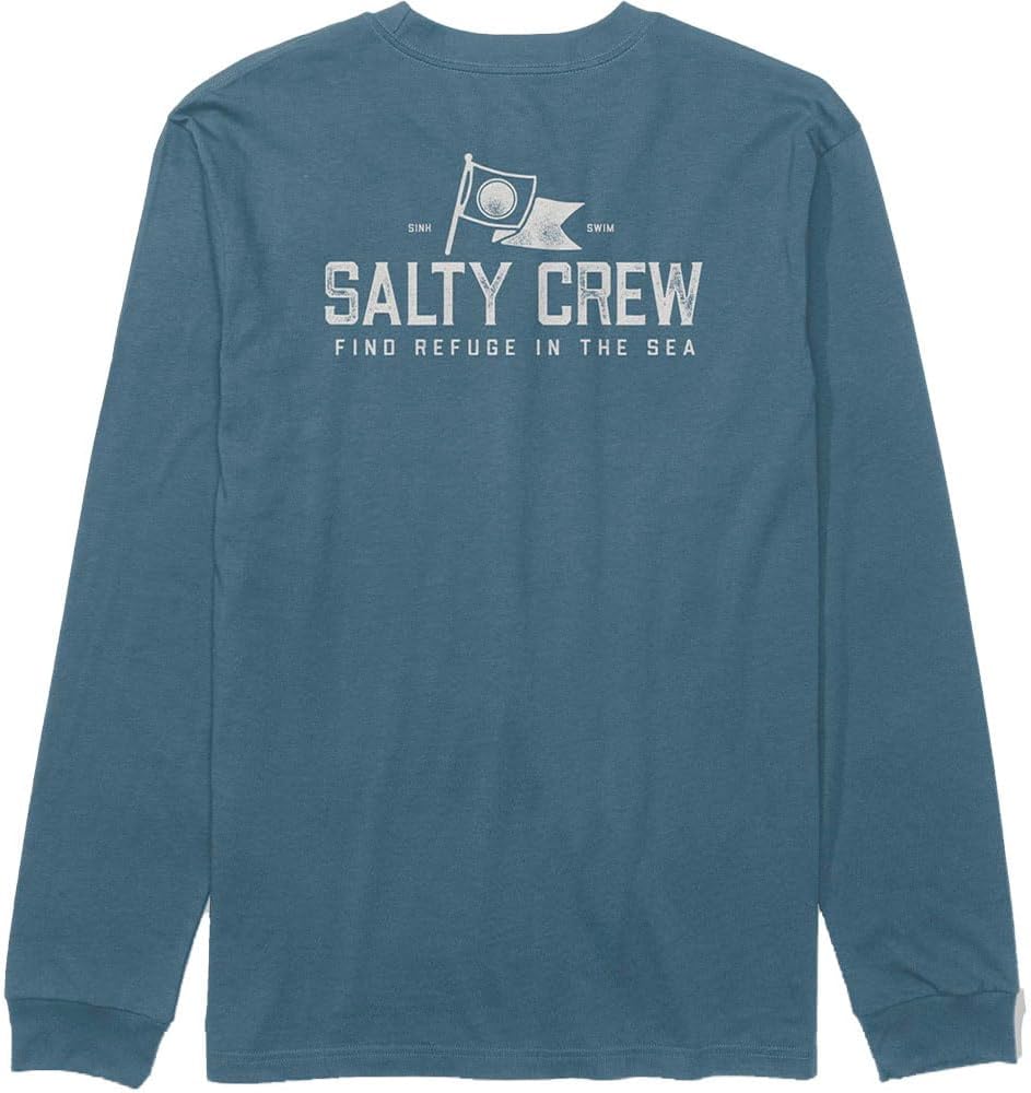 Salty Crew Mens Flag Day Long Sleeve Tee - Image 2