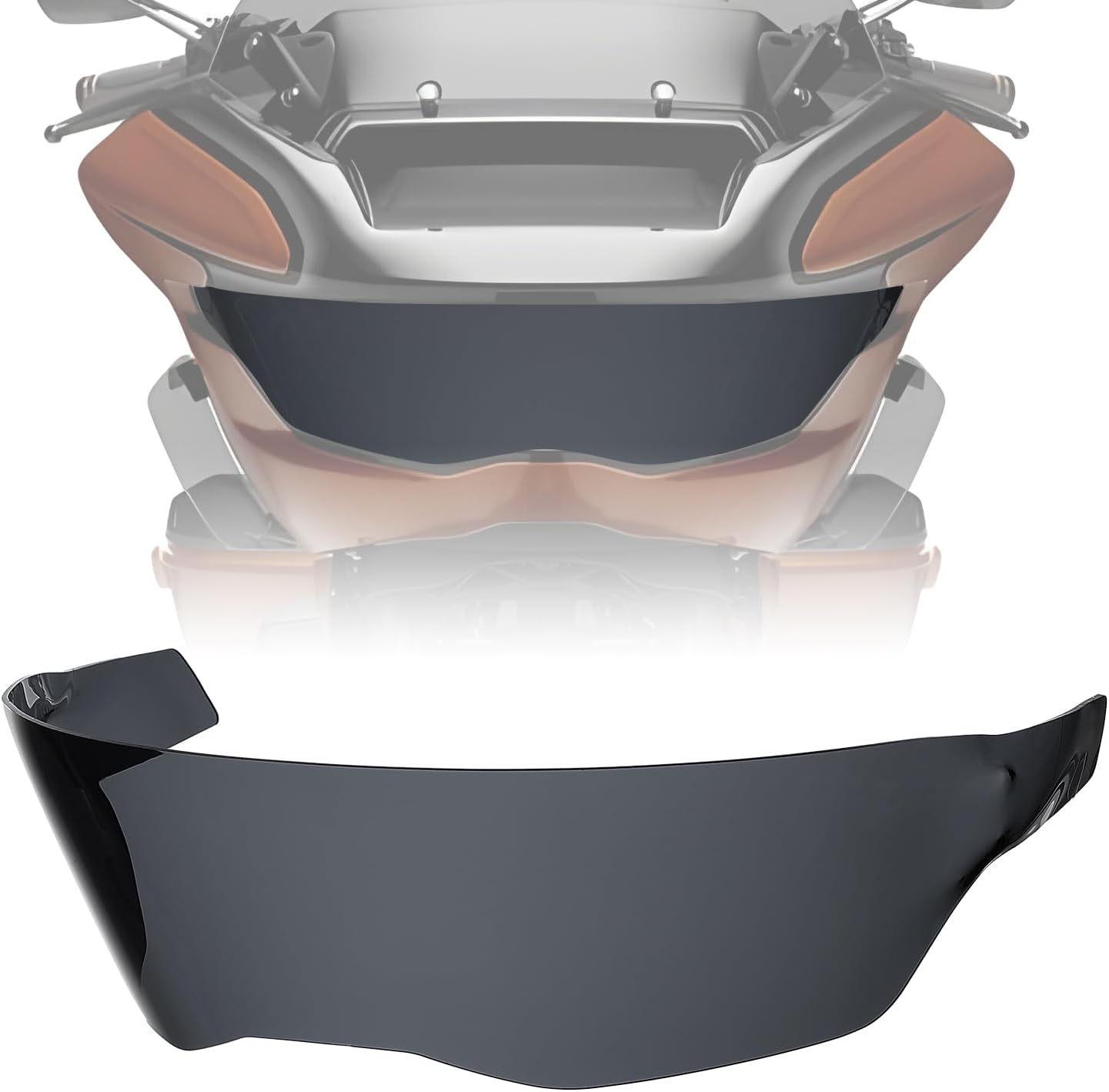 KEMIMOTO Motorcycle Headlight Cover Waterproof Front Headlamp Protection Compatible with 2023-2024 Touring CVO Road Glide FLTRXSE 2024 CVO Road Glide ST FLTRXSTSE