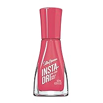 Sally Hansen Smalto per Unghie Insta-Dri, Formula 3 in 1, Base, Colore e Top Coat, Asciuga rapidamente, Pennello di Precisione, 315 Fast And Fuchsia