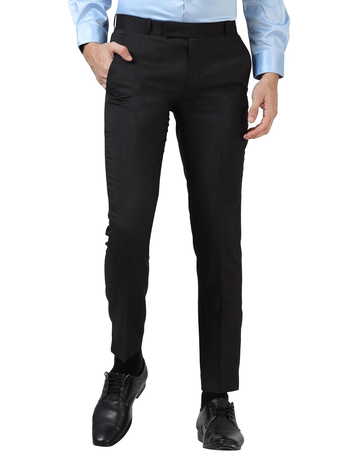 McHenry Men’s Wrinkle Free Slim Fit Formal Trousers