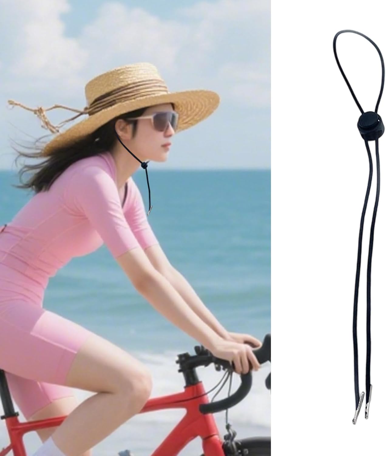 10 Pieces Elastic Hat Chin Straps Adjustable Design Spring for Secure Retention Removable Chin Cord