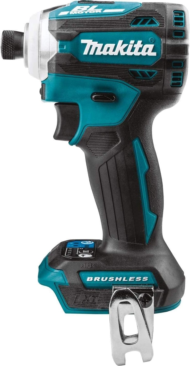 Makita XDT16Z 18V LXT Lithium-Ion Brushless Cordless Quick-Shift Mode 4-Speed Impact Driver, Tool Only (Renewed)