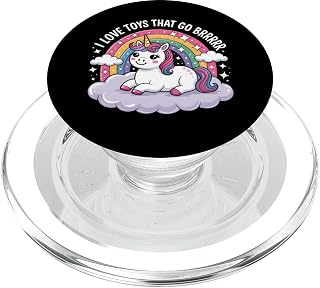 I Love Toys That Go Brrr Funny Inappropriate Embarrassing PopSockets PopGrip for MagSafe