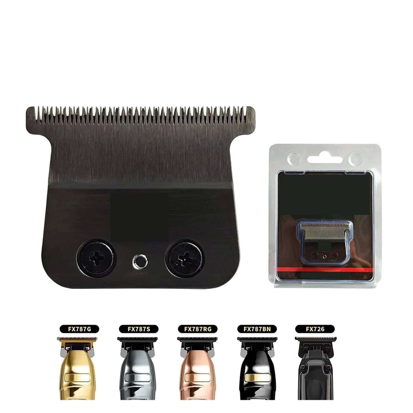 Lames De Rechange for Tondeuse À Cheveux, Compatibles Avec WMARK, T5B, Compatibles Avec BaByliss, FX787 FX726, Remplacement De Tondeuse DLC, Accessoires De Tête De Coupe