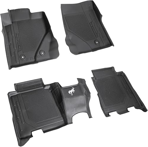 N2DZ-7813086-RA 4 revestimientos de goma para piso hechos para Bronco Raptor de 4 puertas 2021-2023