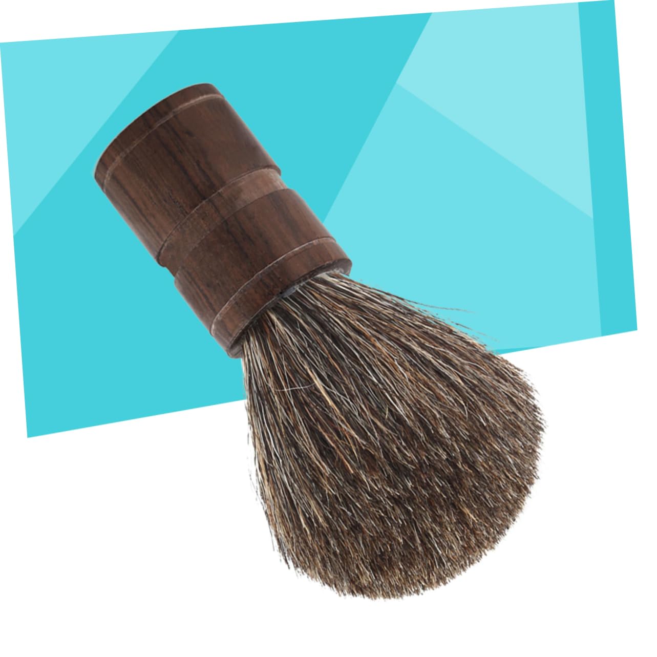Beavorty 3 Pezzi Di Pennello Da Barba Per Uomo Con Manico in Legno E Setole Pennello Da Barba Per La Pulizia Del Viso Salvaspazio Per I Viaggi Di Papà
