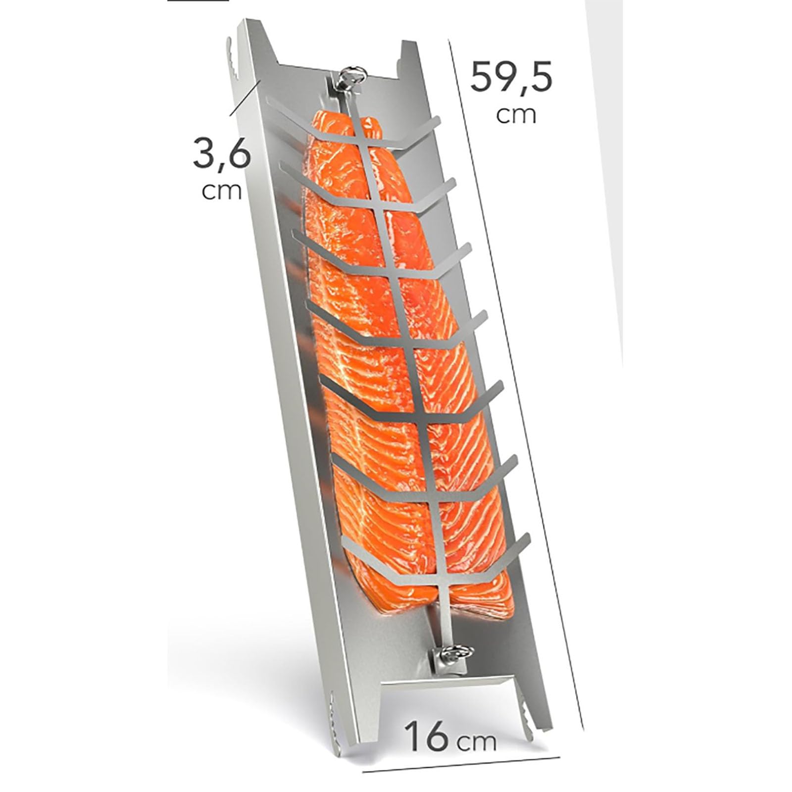 Piastra Cottura in Acciaio Inossidabile per braciere da Campeggio e Barbecue da Cortile BBQ Accessorio per Barbecue Pesce Piastra Cottura antiruggine Attrezzatura per grigliate