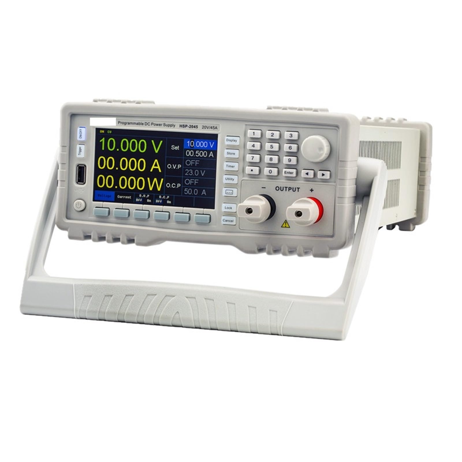 fuente de alimentación de laboratorio, Fuente de alimentación de CC digital ajustable, programable y de alta precisión de amplio rango(HCP-1023)