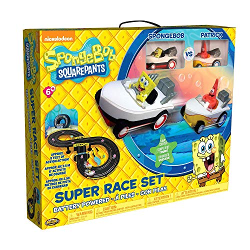 NKOK Spongebob Hot Rod Boat Race Set Vehicle