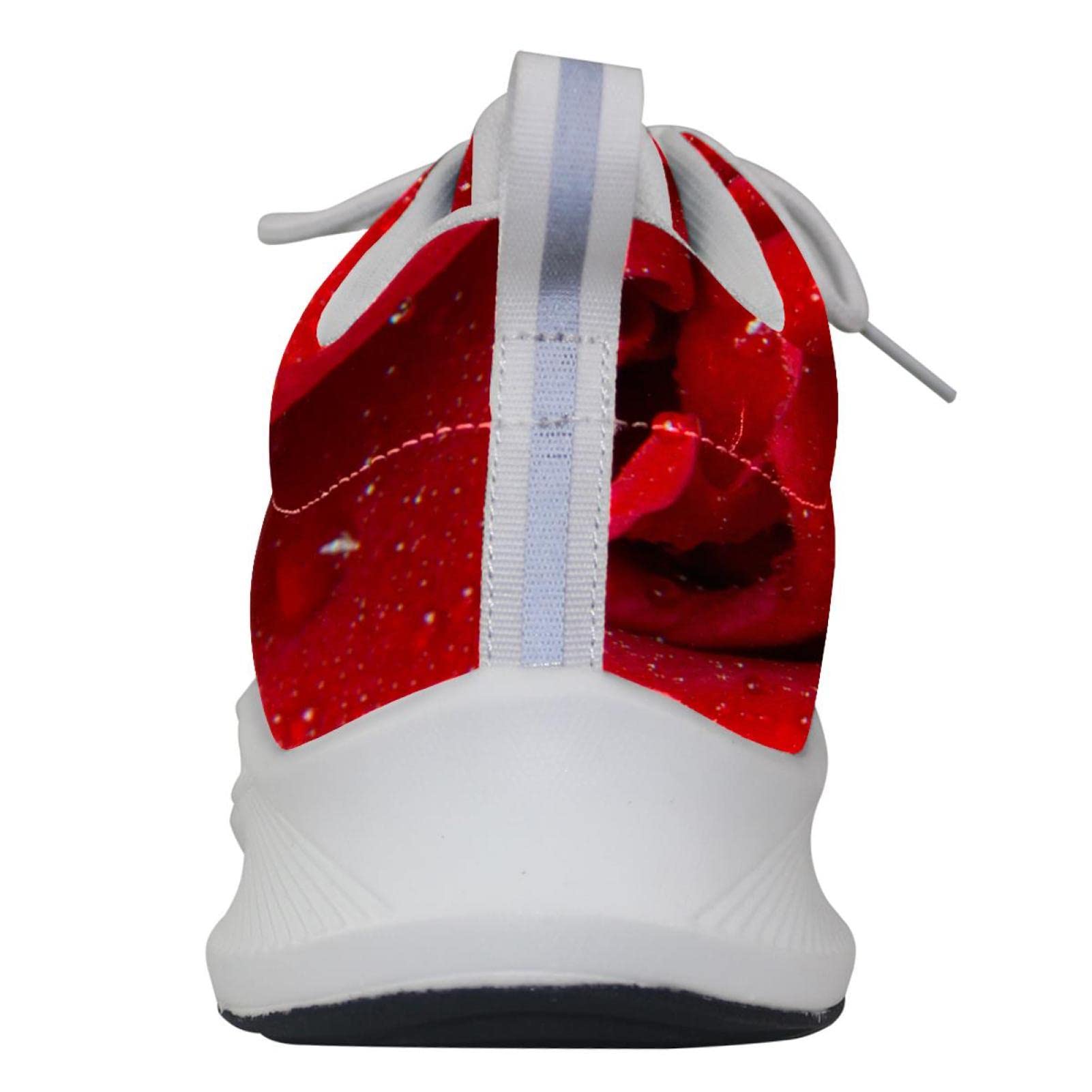 Scarpe da ginnastica uomo personalizzate Scarpe da passeggio leggere Running Sneakers Casual Atletiche Rosa, Multicolore, 34.5 EU
