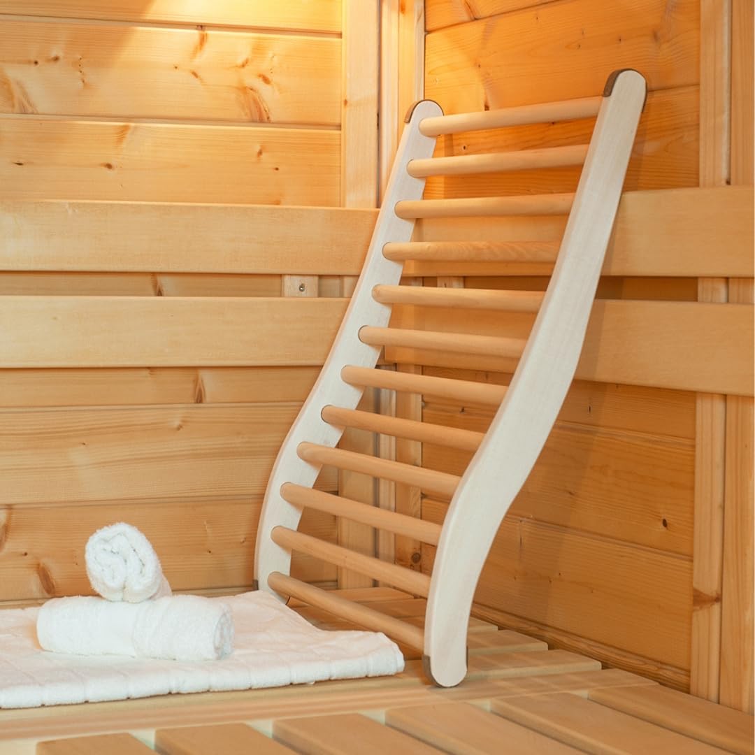 HOFMEISTER® Support dorsal ergonomique bancs sauna bois de tilleul