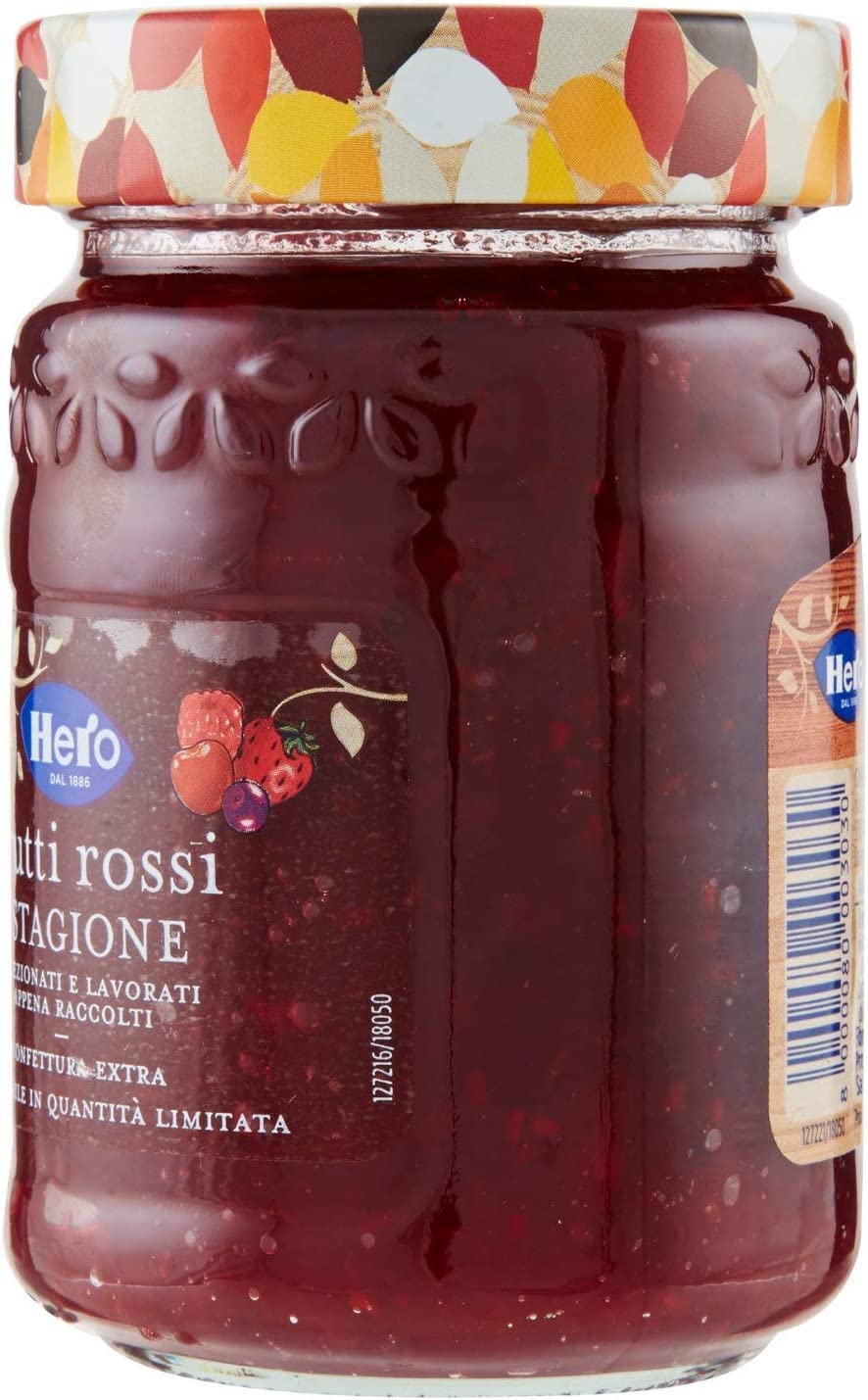 3 x Hero fruits rouges dans la saison confiture de confiture à tartiner Italie 350 g