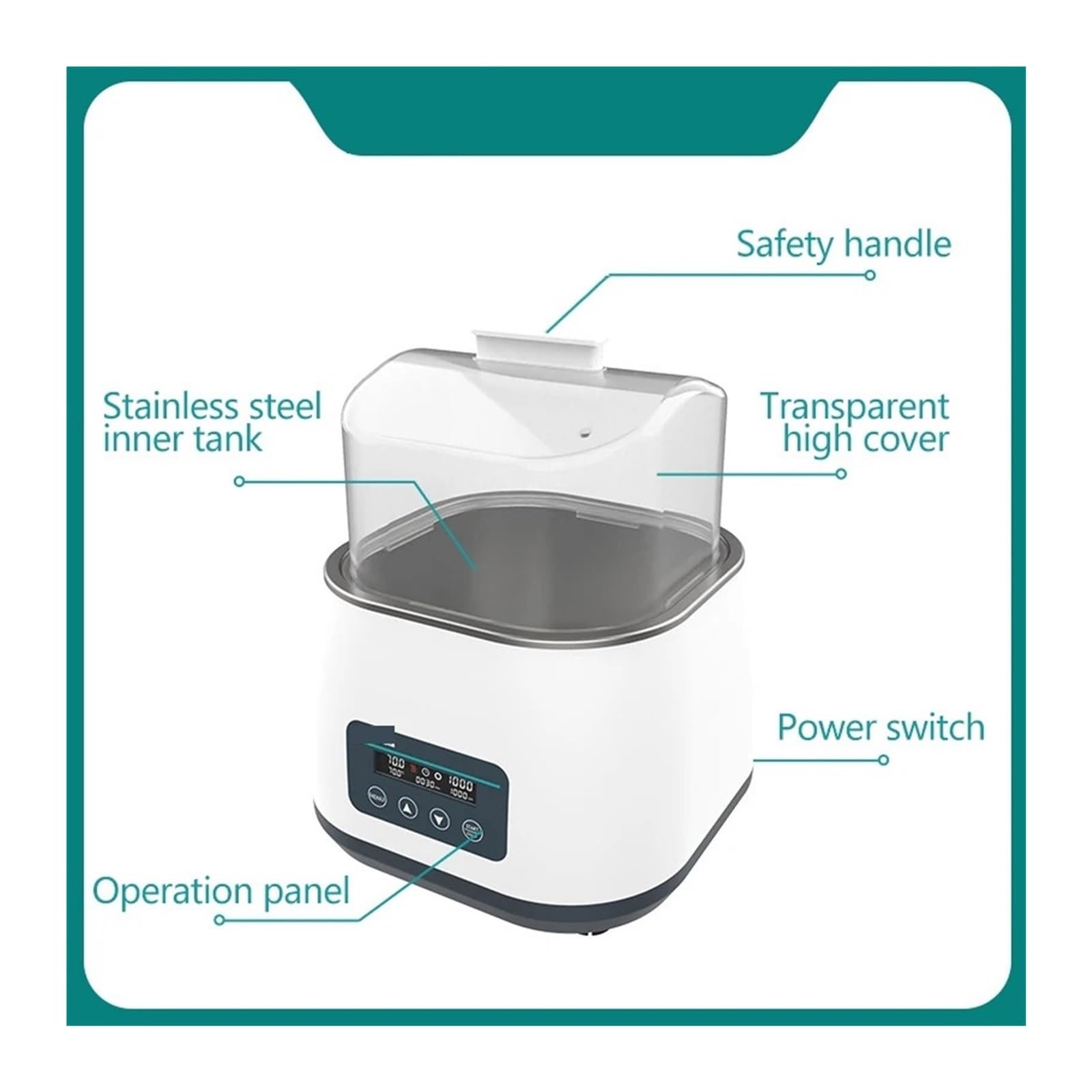 Magnetyczny mieszadło z łaźnią wodną i kontrolą cyfrową, sprzęt laboratoryjny WBS-6Pro do dokładnego mieszania i zarządzania temperaturą, idealny do badań naukowych i eksperymentów