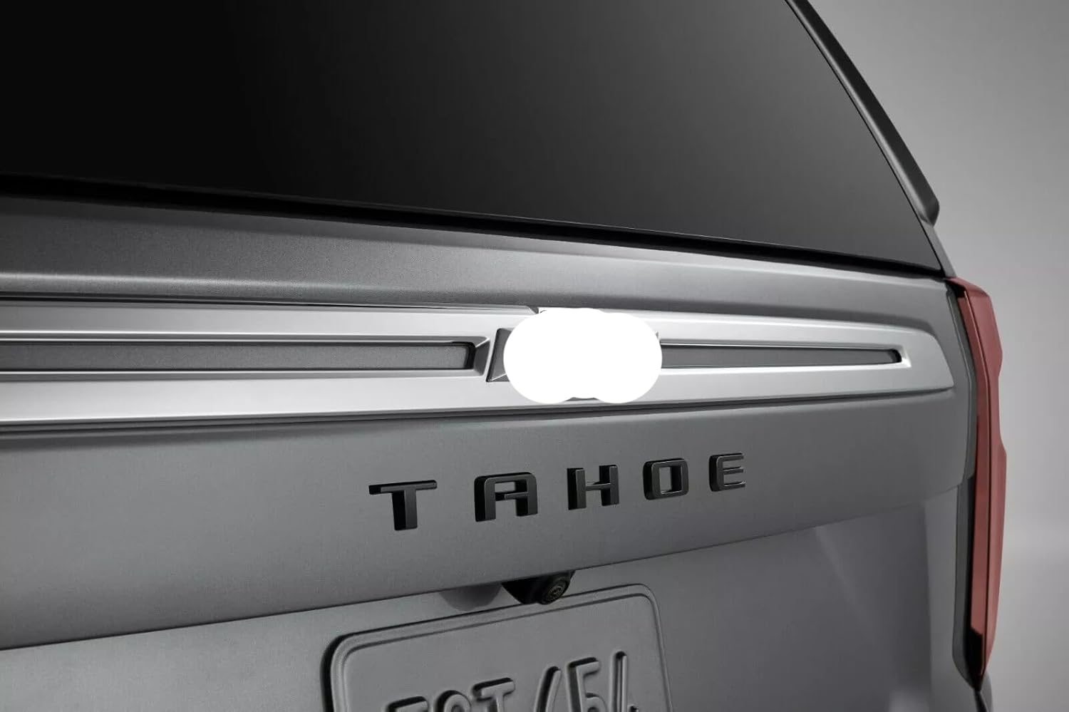 Rear Side Tailgate Emblem Badge Nameplate 86533386 Replacement for 2021-2024 Tahoe RST LT 5pcs (Matte Black)