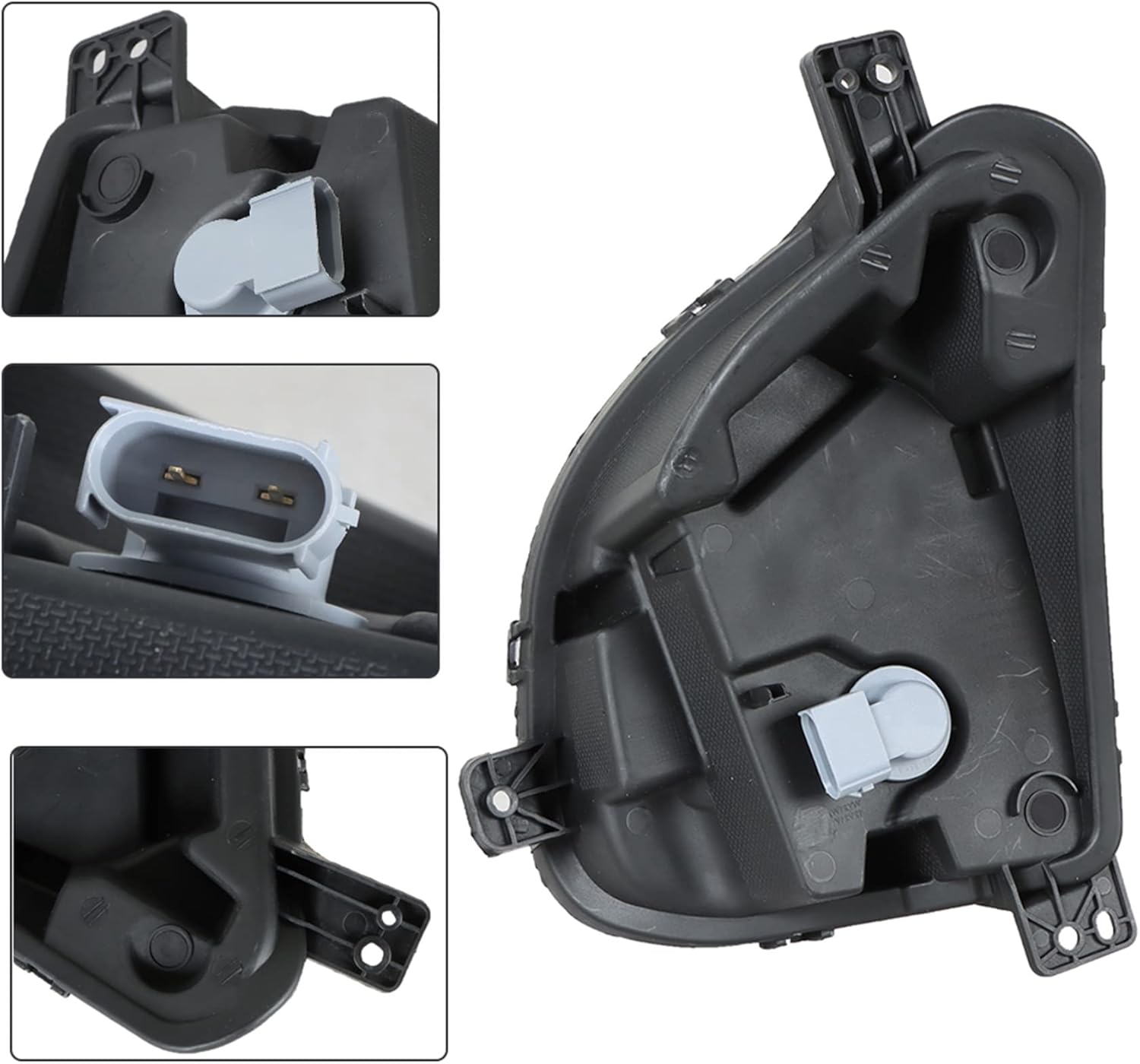 WFLNHB Fog Lights Replacement for 2018 2019 2020 Equinox Clear Lens Front Driving Fog Light Left Side(Driver Side)