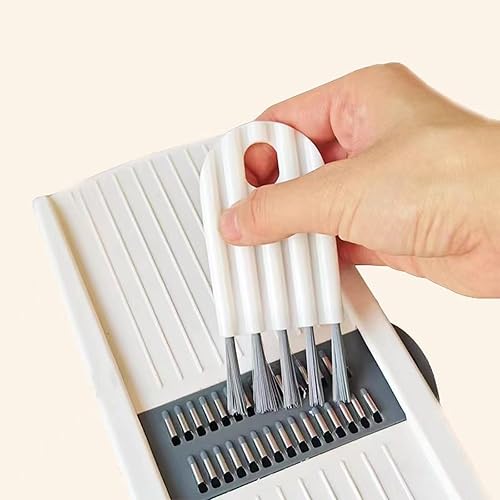 Miniatura 2 de Multifuncional Mini cepillo de teclado Cepillo de limpieza de computadora Cubierta de la tapa de la taza de la cocina Ranura de la ventana Ranura de