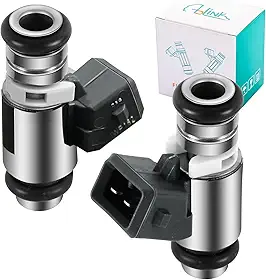 AULINK IWP162 Injetor de combustível de corrida 2 peças para Harley Davidson Electra Glide Road King Street Glide Fat Boy Softail Dyna 2001-2017, Moto Guzzi, Aprilia 2003-2016, para VW 1986-2018
