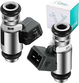 AULINK IWP162 Injetor de combustível de corrida 2 peças para Harley Davidson Electra Glide Road King Street Glide Fat Boy Softail Dyna 2001-2017, Moto Guzzi, Aprilia 2003-2016, para VW 1986-2018
