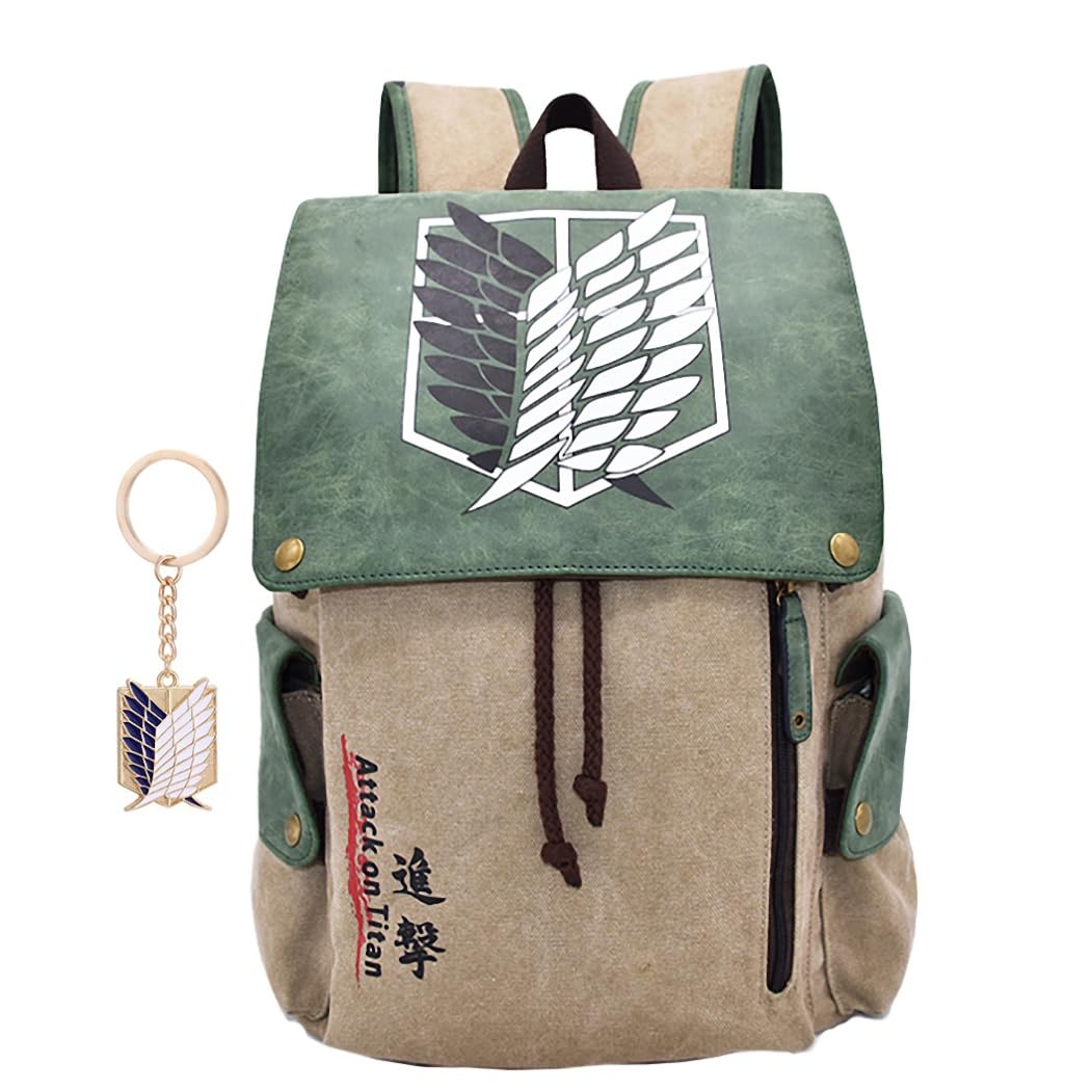XIYOUMI Anime Attack Aot Titan Cosplay Backpack 42x27x12cm
