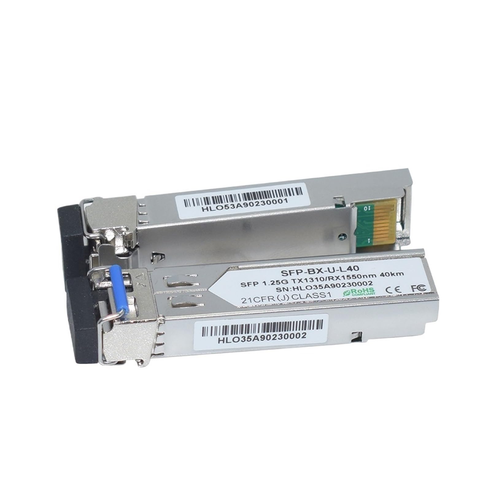 Compatible con los interruptores convencionales 1,25G SFP 40Km 1310/1550nm LC/SC Conector Dom(SC)