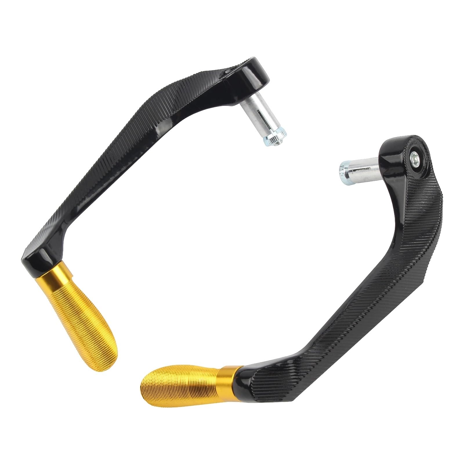 FDYXUMW Motorcycle Handguards Fit for Yamaha Motorbike Brake Clutch Levers Guard Protector Anti-Fall Protection Motorcycle Handguard(Gold)