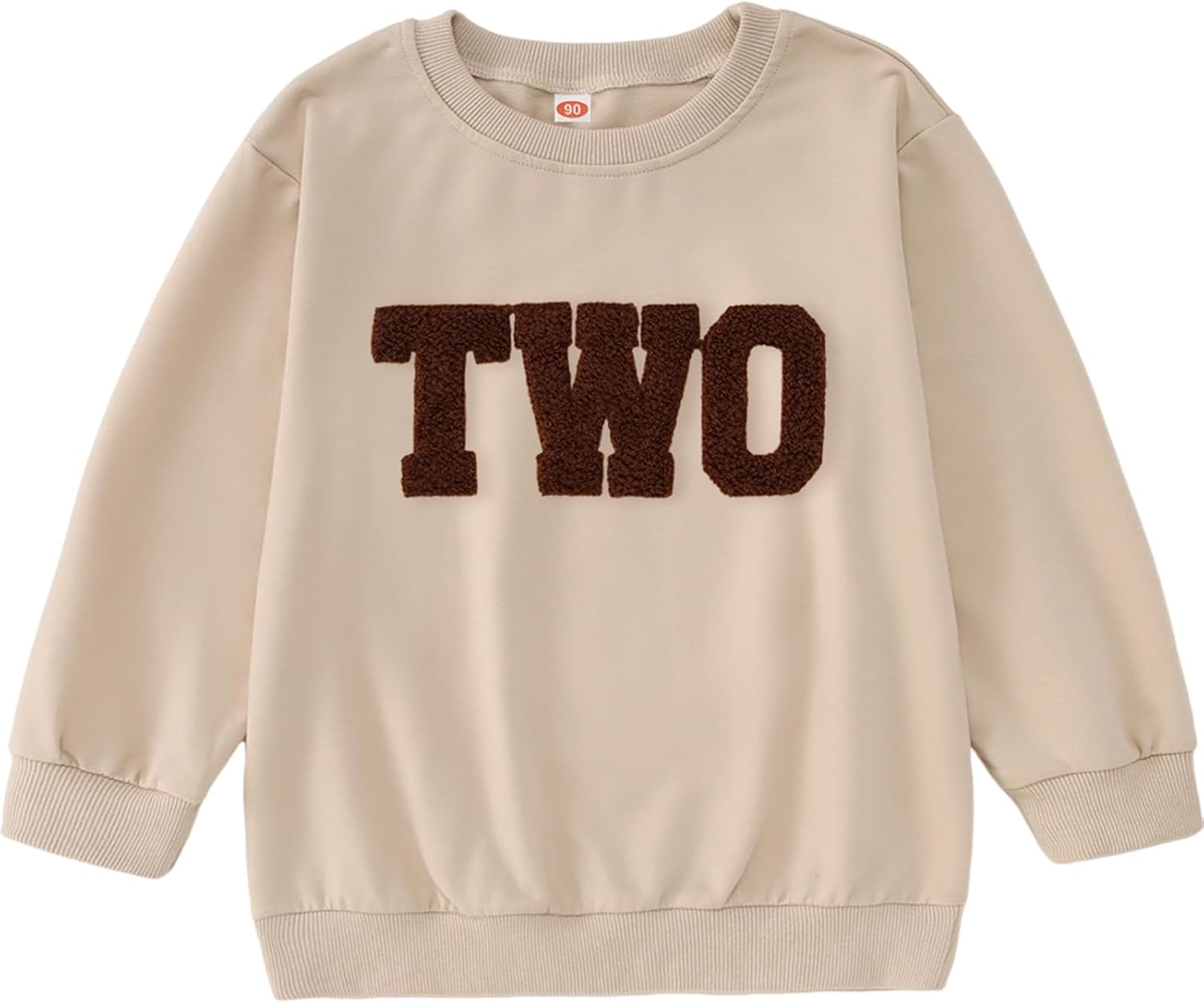 Birthday Sweatshirts for Toddler Baby Boys Girls One-Seven Embroidery Letter Party Outfits Shirts Fall Tops