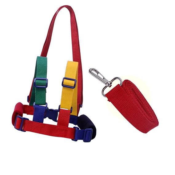 Baby Walking Harness, Breathable Support Toddler Walking Strap Lightweight Adjustable for Toddlers Parents Outdoor Walks Park Adventures Safe