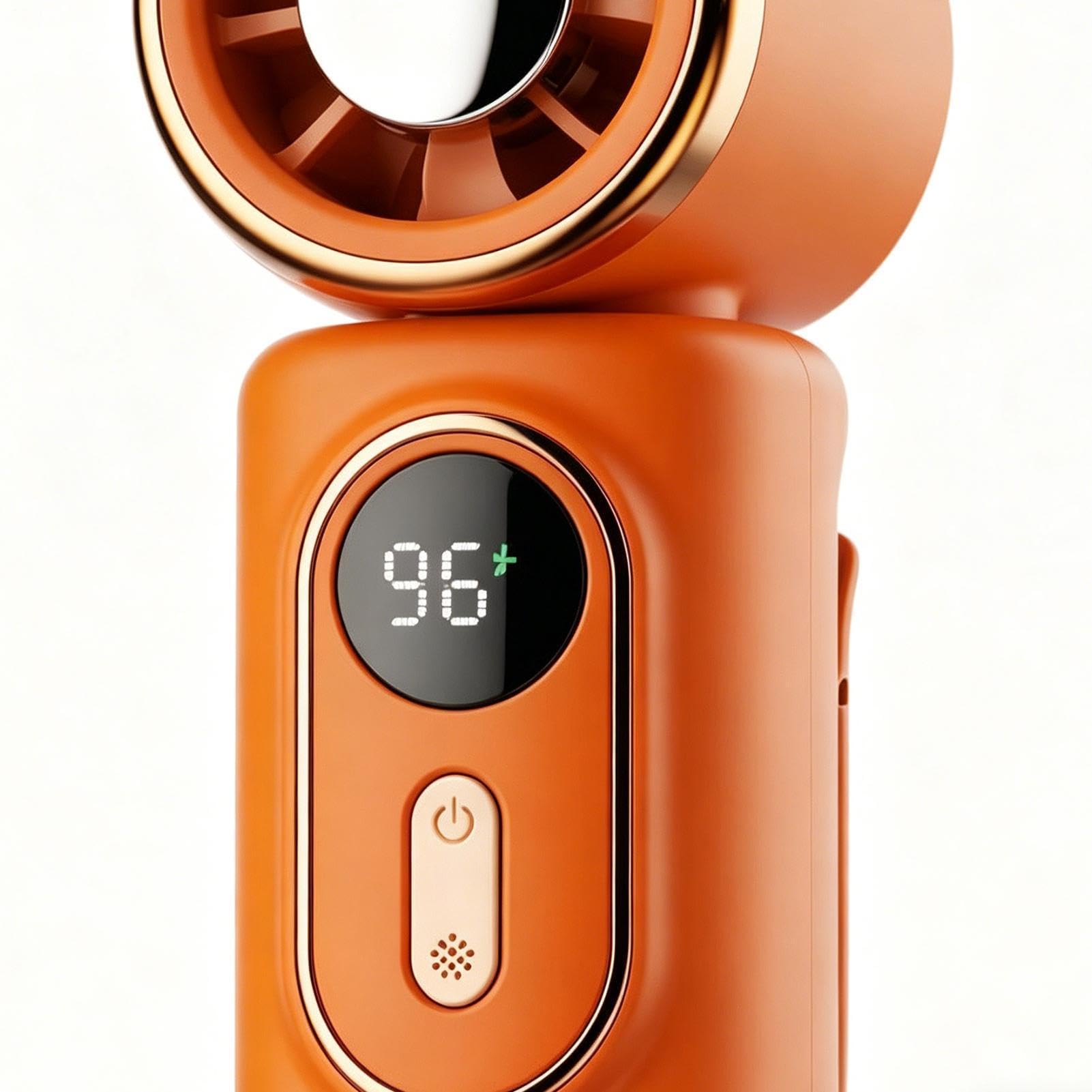 ventilatore con clip, girevole e regolabile, ricaricabile a