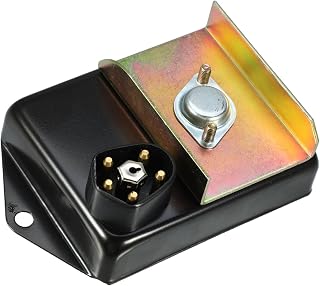 Ignition Control Module, Inner Ignition Module Control Unit No.1230938 for Dodge B Van 1972-1978 for Dodge CB300 1974-1978 ABS Black, 1 Pc Long-lasting