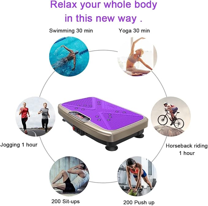 Plataforma vibratoria para ejercicio Fitness HAIZON miniatura 6