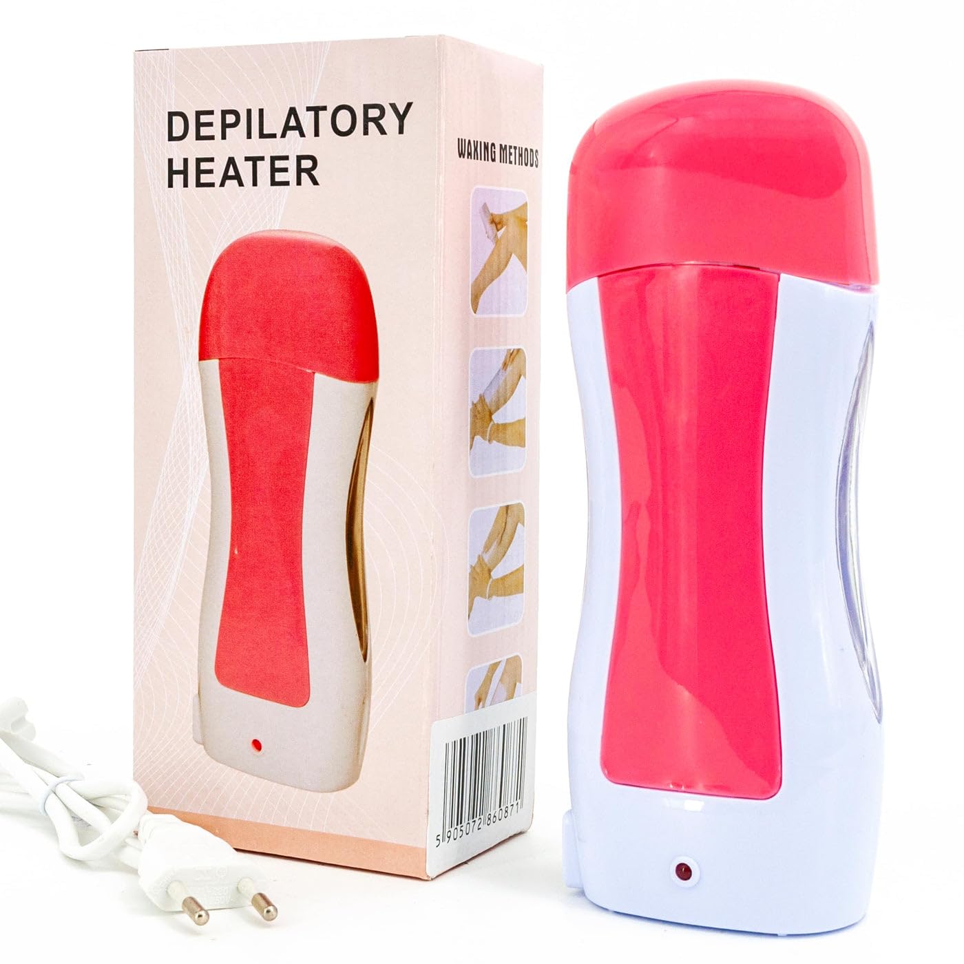 LOVHIDE Wax Warmer, Hair Removal Roll on Wax Heater Machine with Roll-On Wax Refill Cartridge Hair Removal Waxing Kit (Roll On Wax Heater) (B0D11QHRW5) Amazon Price History, Amazon Price Tracker