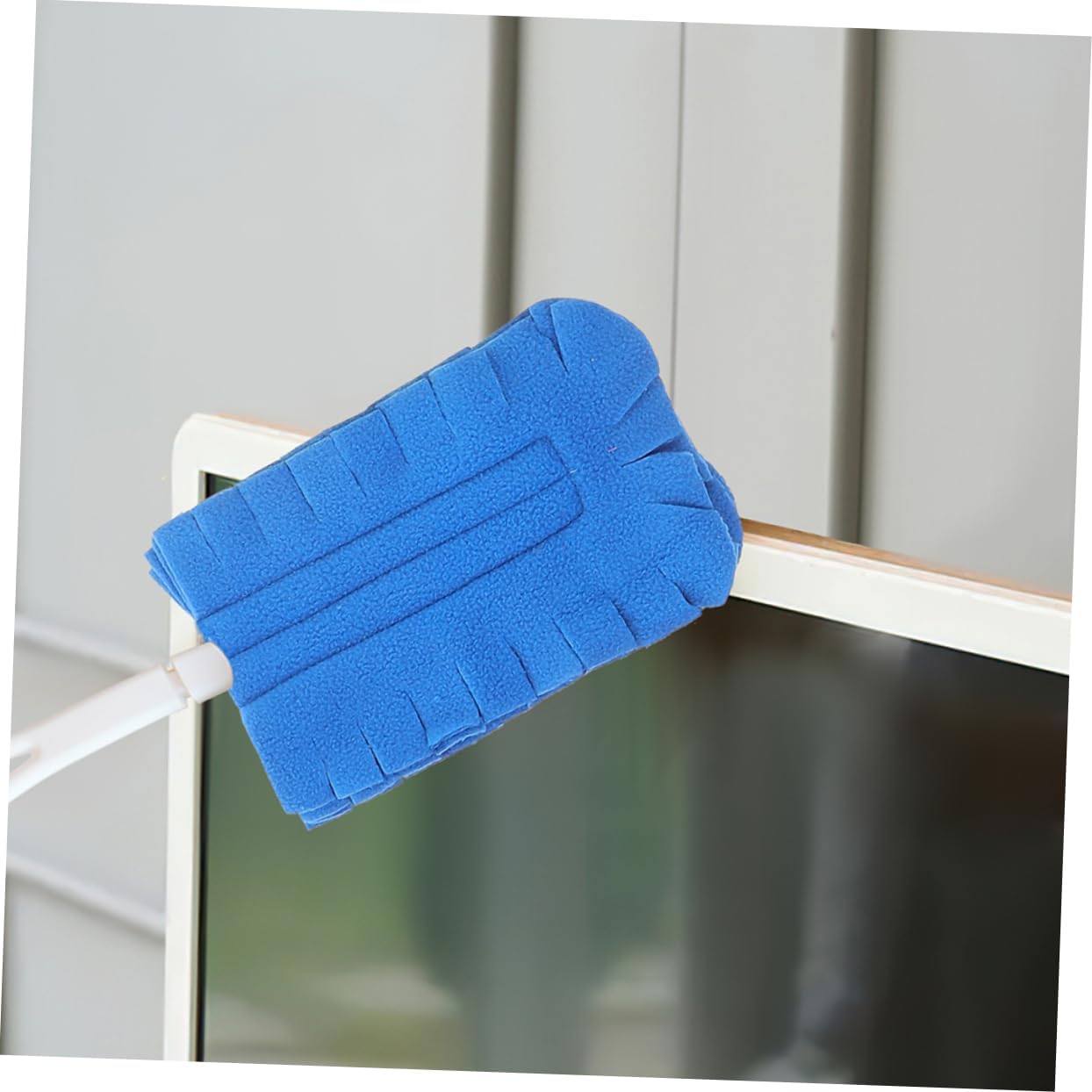 VALICLUD 6pcs Duster Refills for Efficient Dust Removal Soft Microfiber Replacement Pads for Cleaning Ceiling Fans Furniture and Electronics